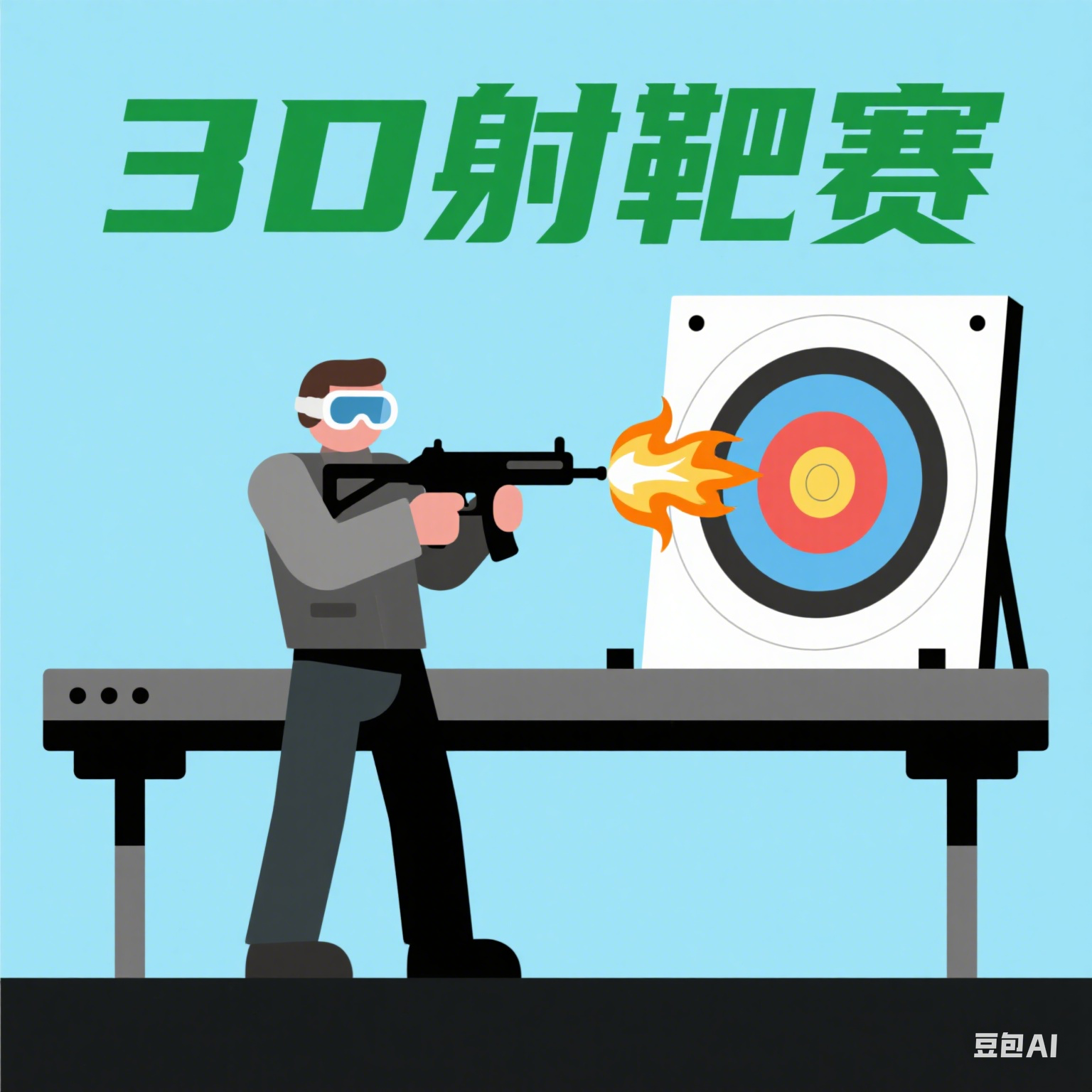 3D射靶赛